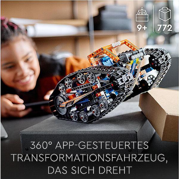 Produktbild LEGO App-gesteuertes Transformationsfahrzeug (42140, LEGO Technic)