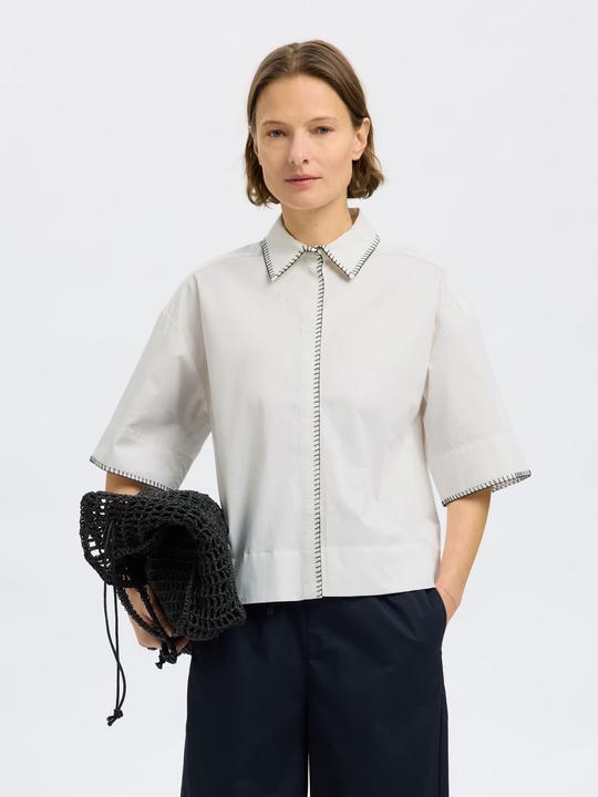 Produktbild Selected Femme Kurzarm Crop-Bluse (36)