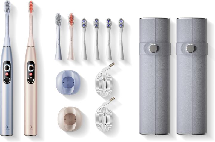 Produktbild Clean Electric Toothbrush X Pro Digital Duo Set Gold+Silver