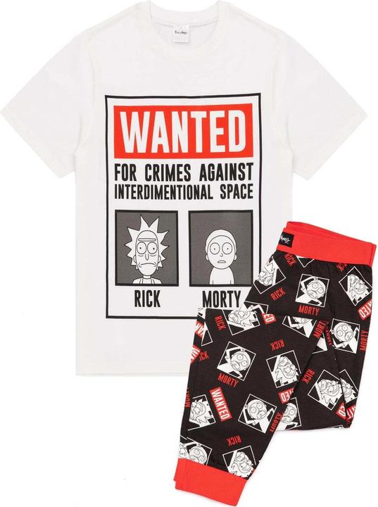 Actual product image Rick And Morty Pyjamas with long trousers (S)