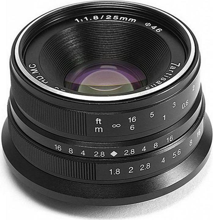 Actual product image 7artisans 25mm F1.8 Fuji X (Fujifilm X, APS-C / DX)