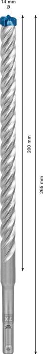 Actual product image Bosch Professional Zubehör Hammer drill Expert SDS-7X (14 millimetres)