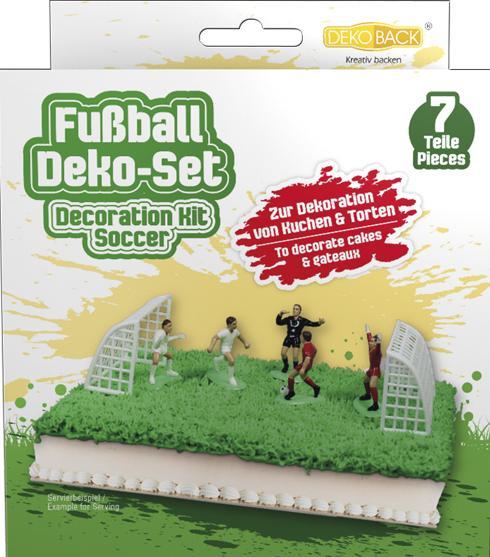 Actual product image Decocino Cake decoration football field set (7 x)