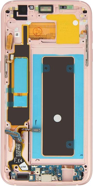 Produktbild Samsung Original LCD Komplettset Galaxy S7 Edge + Touchscreen – Rosa (Display, Galaxy S7 Edge)