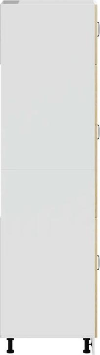 Produktbild VidaXL Küchenschrank Lucca Sonoma-Eiche Holzwerkstoff hoher Küchenschrank (60 x 57 x 207 cm)