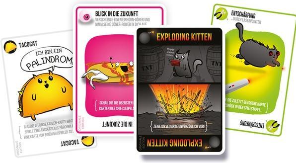Produktbild Exploding Kittens Katzen und Explosionen (Deutsch)