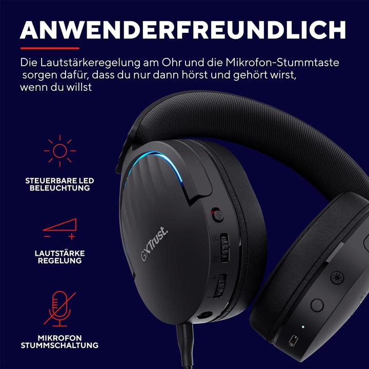 Actual product image Trust GXT 491 Fayzo (Wireless, Cable)