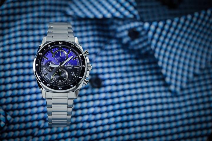 Image du produit Casio Edifice - EFV-600D-2AVUEF (Montre analogique, Chronographe, 44 mm)