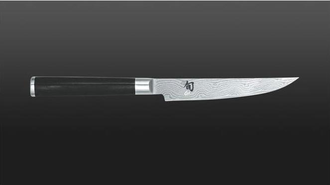 Actual product image Kai Steak knife SHUN black stoned (12.50 cm)