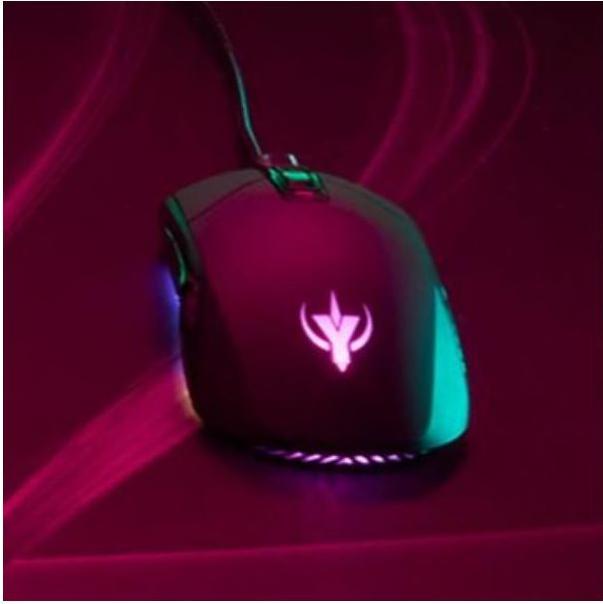Neo SPYCO Action MO-101, Ergonomic Gaming Mouse, 7200 DPI, RGB Light with 6 Chromatic Effects, Weight 12 (Kabellos)
