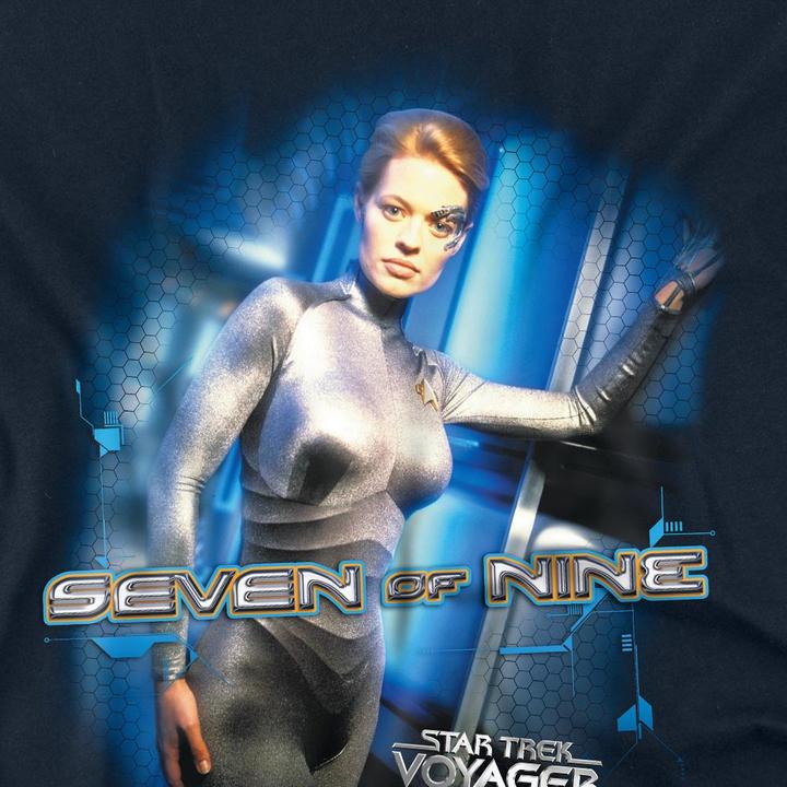 Actual product image Unisex Adult Seven of Nine T-Shirt (XXL)