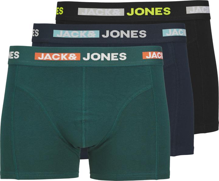 Produktbild Jack & Jones Jacscott Solid Trunks 3 Pack Sn (XXL, 3er Pack)
