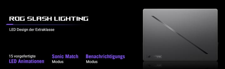 Produktbild ASUS ROG Zephyrus G16 (16", AMD Ryzen AI 7 350, 16 GB, 1000 GB, DE)