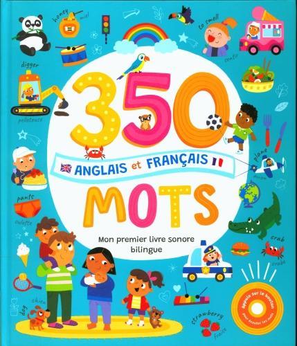 Image du produit 123 Soleil 350 mots anglais et français : mon premier livre sonore bilingue (Français, Collectif, 2024)