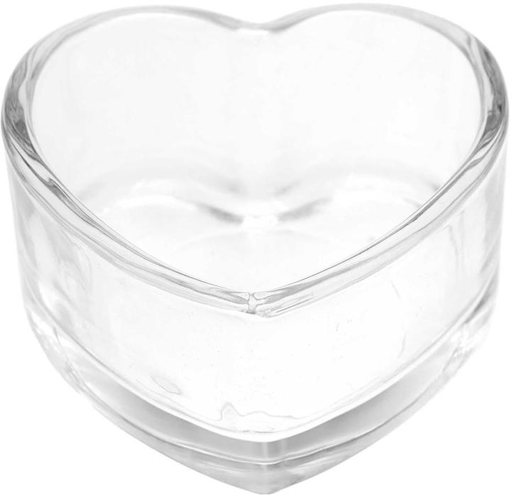 Immagine prodotto Rico Design Vaso di vetro Cuore 7,7 x 7,7 x 3,8 cm (1 x, 4 x 8 x 7,5 cm)