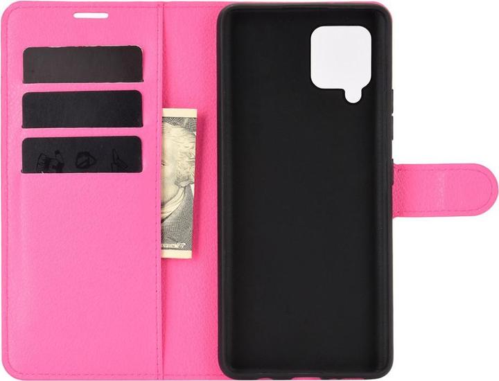 Produktbild Cover-Discount Galaxy A42 - Leder Etui Hülle pink (Samsung Galaxy A42 5G)