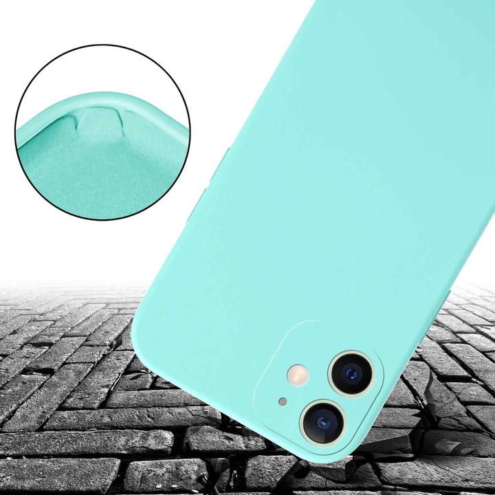 Actual product image Cadorabo TPU Cover Mobile Phone Chain Liquid (Apple iPhone 12 mini)
