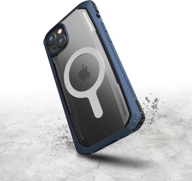 Actual product image X-Doria Raptic Secure Case for iPhone 14 Pro Max with Blue MagSafe Armored Cover (Apple iPhone 14 Pro Max)