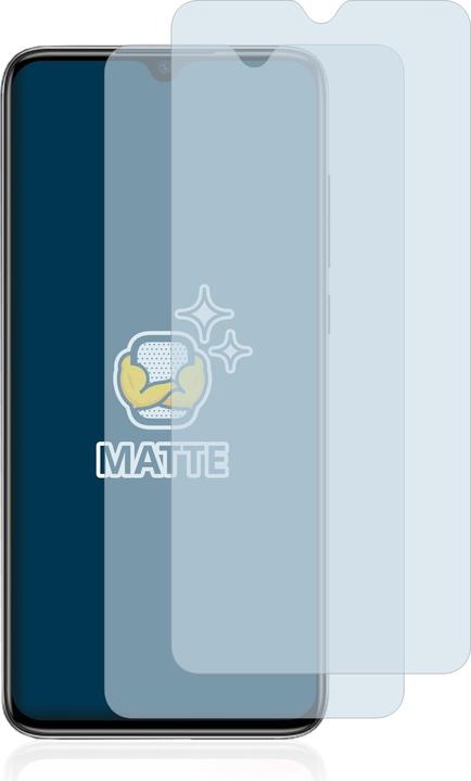 Actual product image BROTECT Anti-glare screen protector matt (2 Piece, Mi 9 Lite)