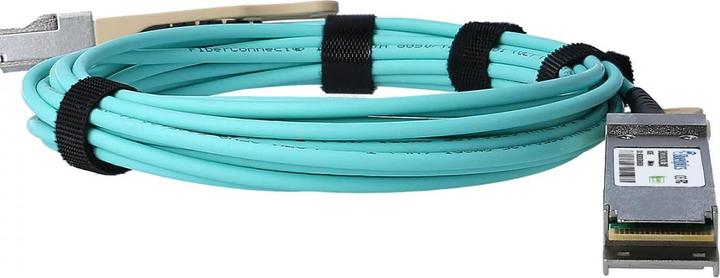 Actual product image BlueOptics Intel SPTMJP1PMCDF007 compatible AOC QSFP28 BO282803L7M