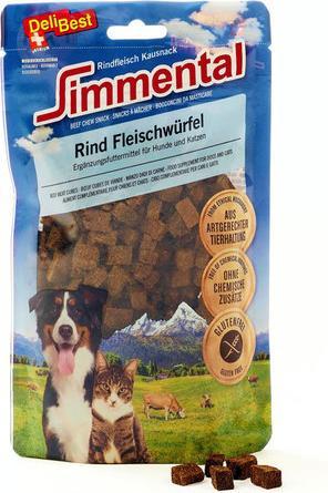 Actual product image DeliBest Simmental beef meat cubes (Adult, 1 pcs., 180 g)