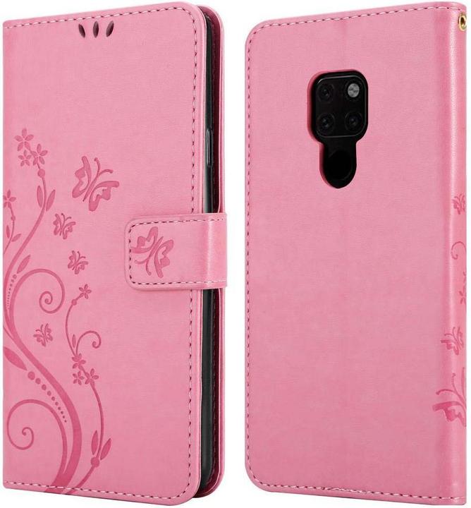 Actual product image Cadorabo Flower Book Cover (Mate 20)