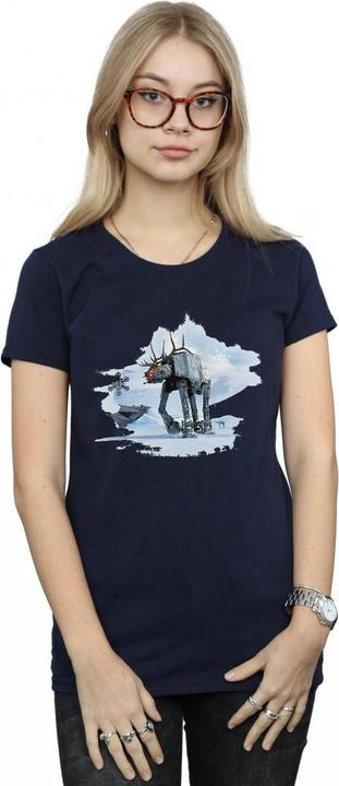 Immagine prodotto Star Wars Christmas AT-AT Reindeer Maglietta Donna (S)