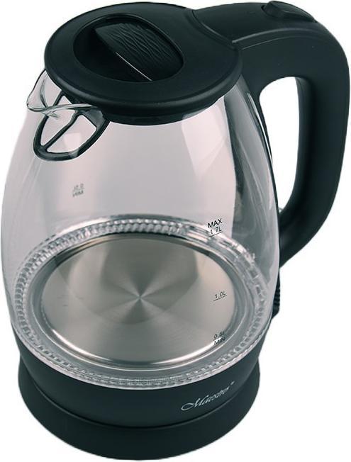 Actual product image Feel-Maestro MR-063 black electric kettle (1.70 l)