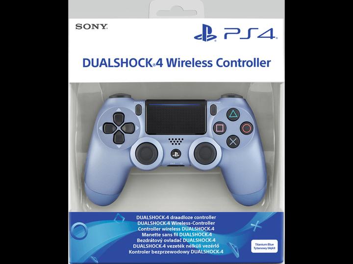Actual product image Sony PS4 Dualshock 4 Wireless Controller - Titanium Blue (PS4)