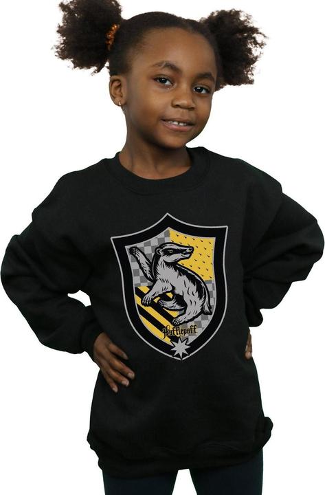 Produktbild Hufflepuff Crest Flat Sweatshirt Mädchen (152, 158)