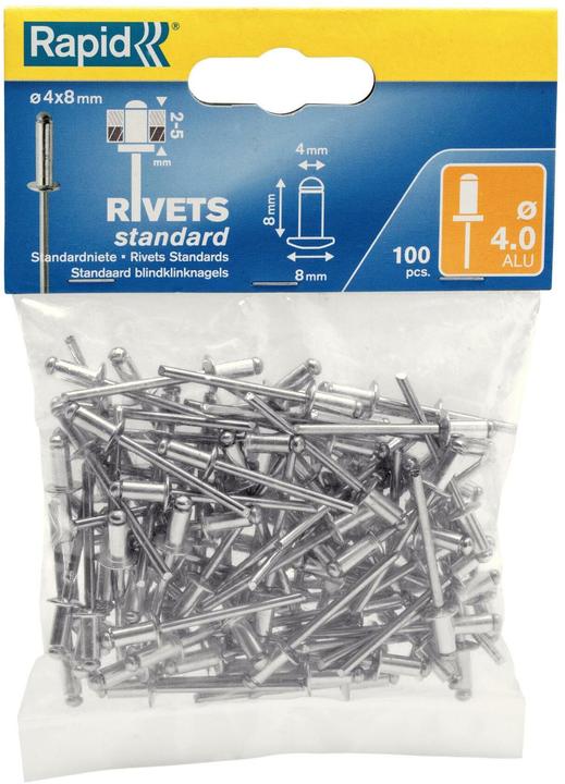 Immagine prodotto Rapid Rivetto cieco standard Ø 4,0 x 8 mm