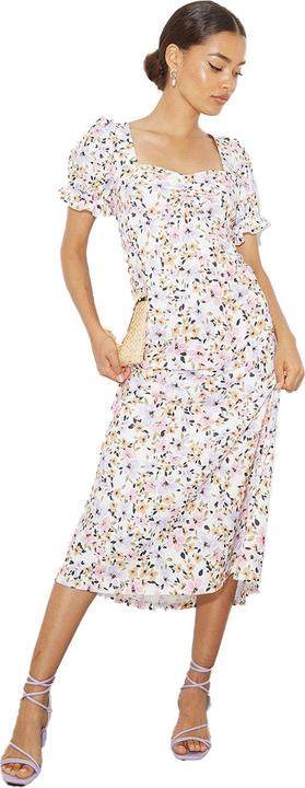 Produktbild Dorothy Perkins Midikleid Herzausschnitt Puffärmel (40 D)