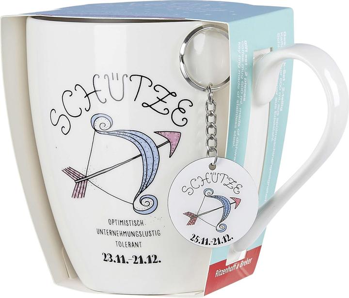 Immagine prodotto Ritzenhoff & Breker Tazza Jumbo 650 ml. Segno zodiacale Sagittario (650 ml, 1 x)