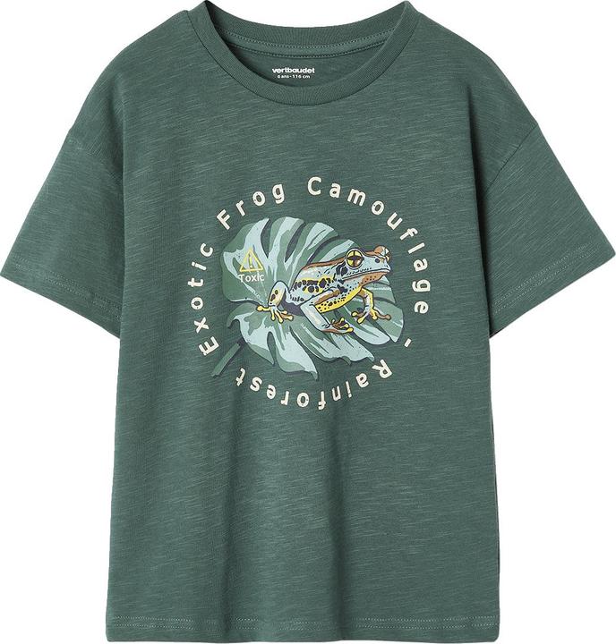 Actual product image Vertbaudet Jungen T-Shirt mit Naturmotiv, Recycling-Baumwolle (140)