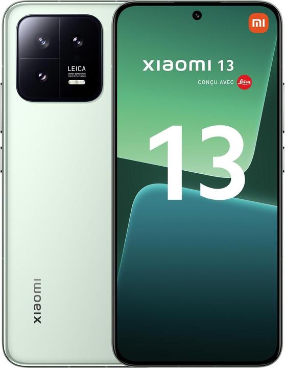 Xiaomi 13 (256 Go, Flora Green, 6.36", Double SIM, 50 Mpx, 5G)
