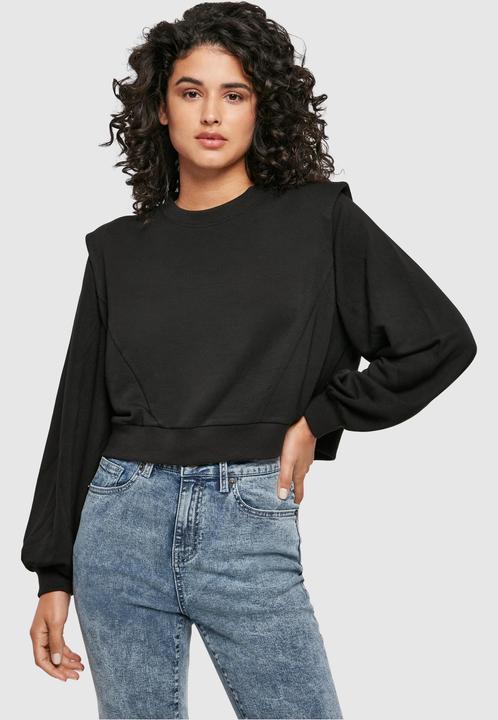 Image du produit Urban Classics Ladies Padded Shoulder Modal Terry Crewneck (XXL)