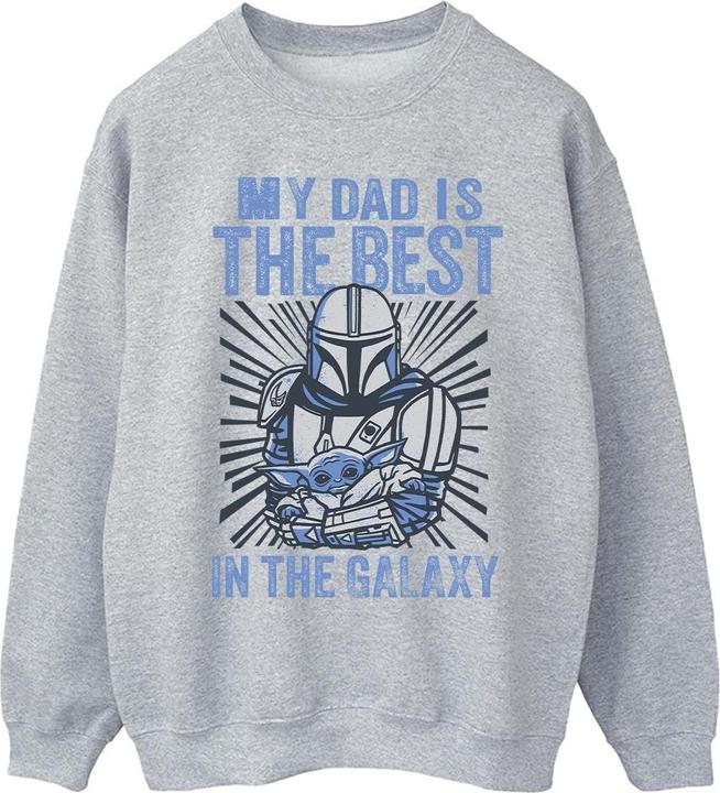 Produktbild Star Wars Mandalorian Best Dad Sweatshirt (L)