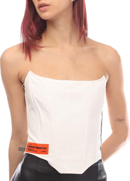 Immagine prodotto Heron Preston Top a Corsetto Teschio Fiammeggiante Donna (32 D)
