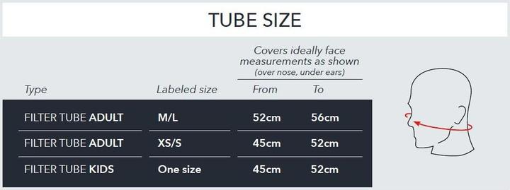 Actual product image Buff Filter Tube