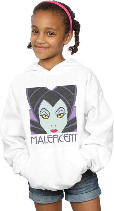 Image du produit Disney - Sweat à capuche MALEFICENT CROPPED HEAD - Fille (128)