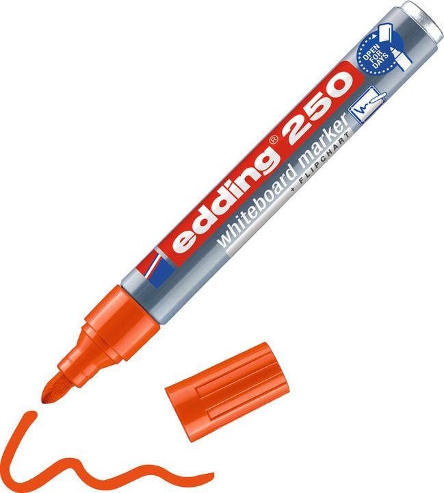 Immagine prodotto Edding 250 (Arancia, 3 mm, 1 x)