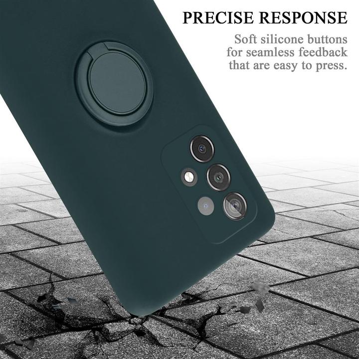 Actual product image Cadorabo TPU Liquid Ring Silicone Case Cover (Samsung Galaxy A52, Samsung Galaxy A52 5G, Samsung Galaxy A52s 5G)
