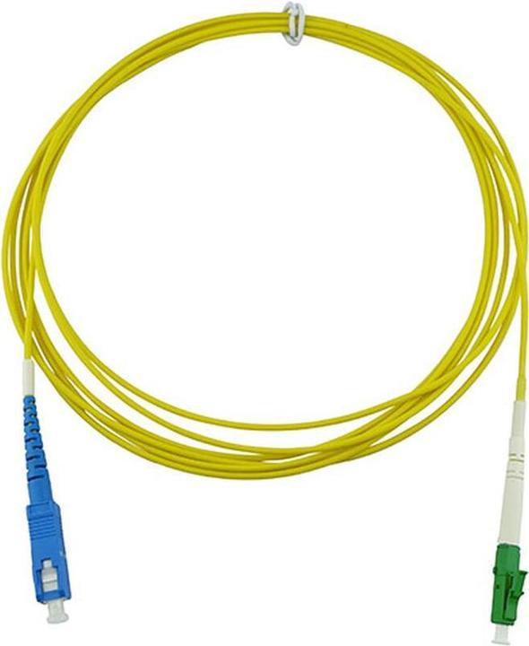 Actual product image BlueOptics Simplex fibre optic patch cable LC/APC-SC/UPC singlemode 3 metres (S/FTP, CAT6, 3 m)
