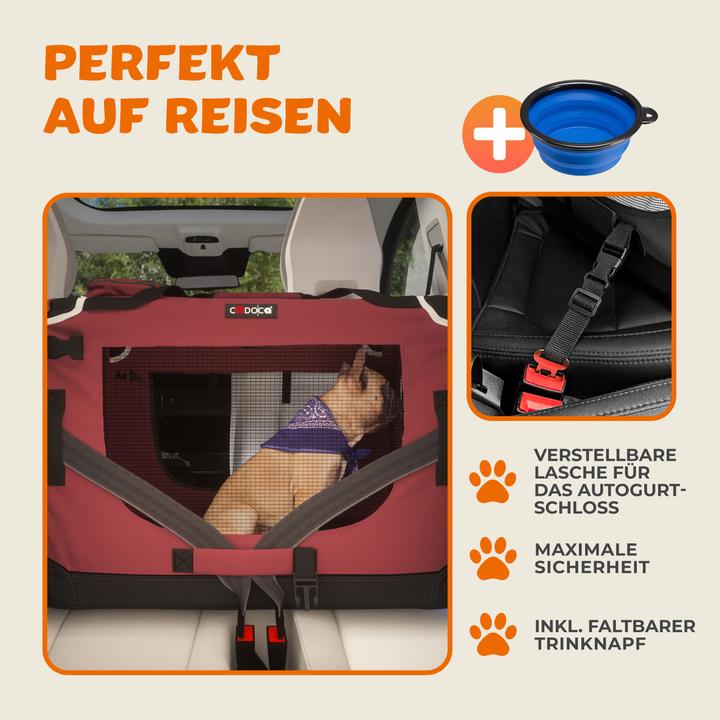 Actual product image Cadoca Transport box S, M, L, XL, XXL (Dog, Foldable)