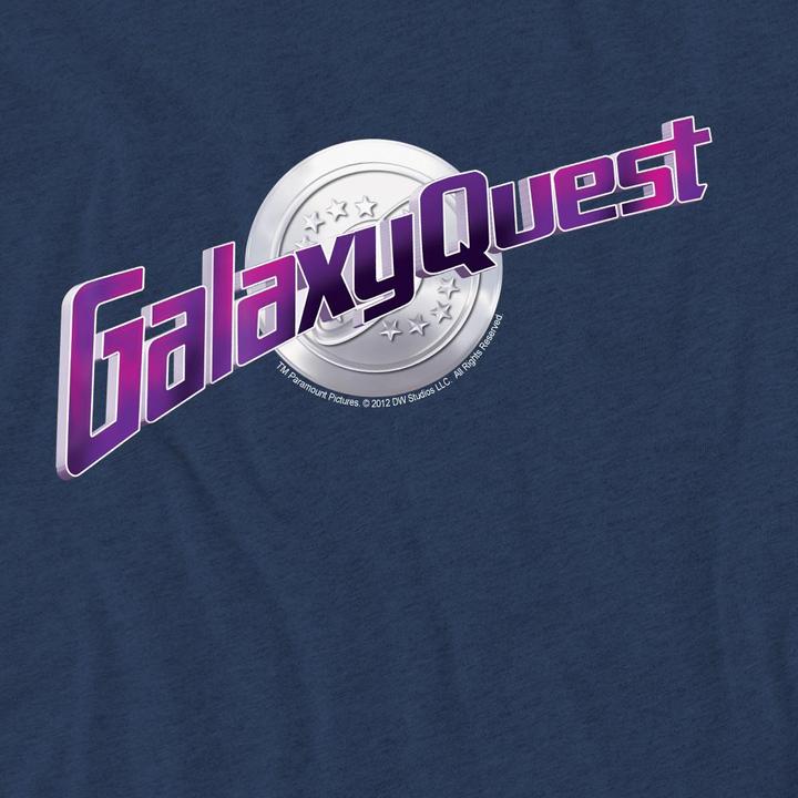 Actual product image Galaxy Quest Unisex Adult Logo T-Shirt (S)