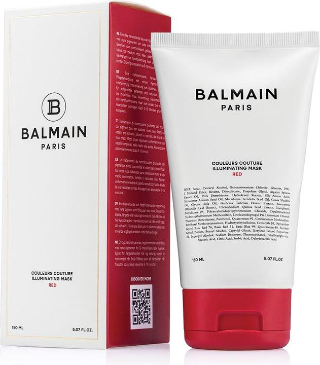 Immagine prodotto Balmain Hair - Couleurs Couture Illuminating Red Mask - Red - 150 ml (150 ml)
