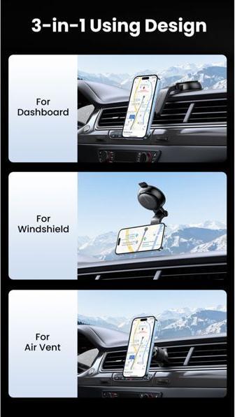 Produktbild Ugreen MagSafe Car charger 2-in-1