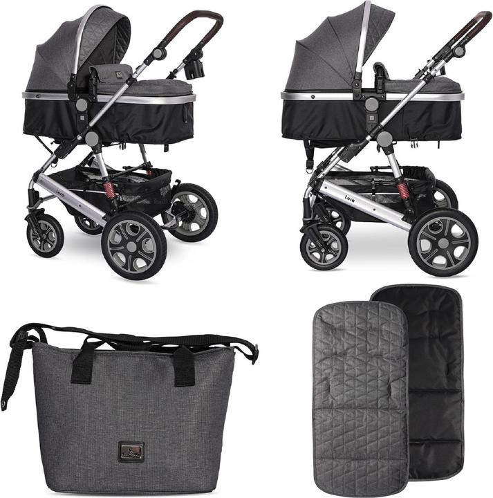 Lorelli Kinderwagen Lora Gummiräder