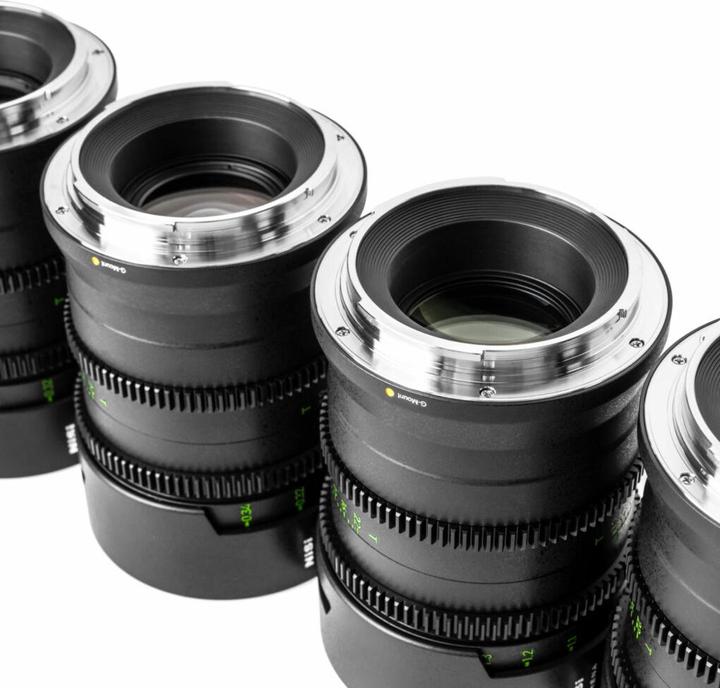 Image du produit Nisi ATHENA PRIME Kit d'objectifs cinéma plein cadre - 18mm T2.2, 40mm T1.9, 135mm T2.2 + étui rigide (Plein format)