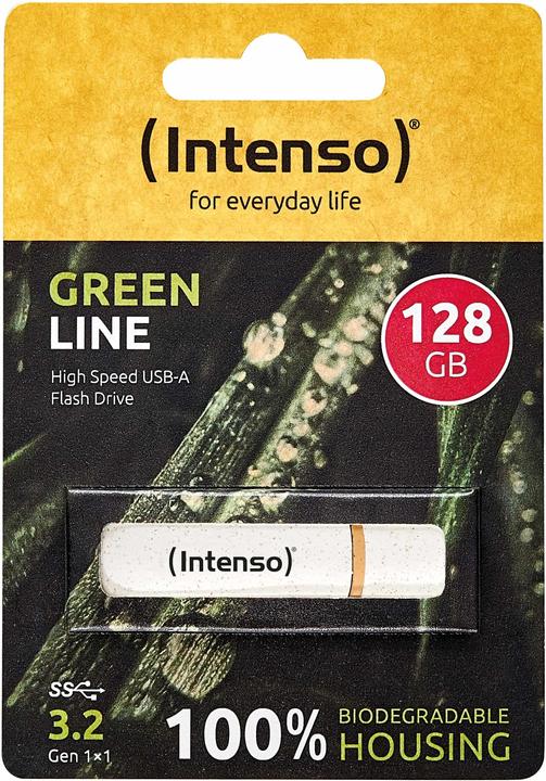 Image du produit Intenso Ligne verte (128 Go, USB 3.2)